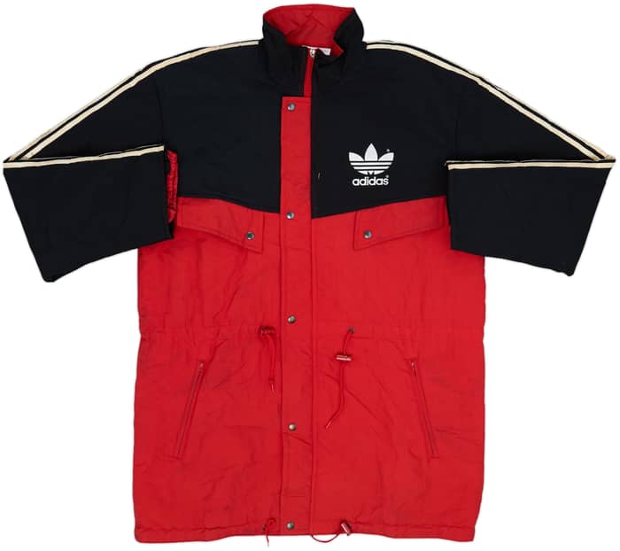1988-90 adidas Template Padded Bench Coat (Manchester United) - 5/10 - (L)