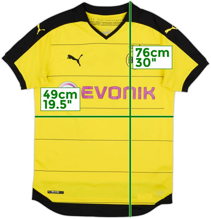 2015-16 Borussia Dortmund Home Shirt - 9/10 - (M)