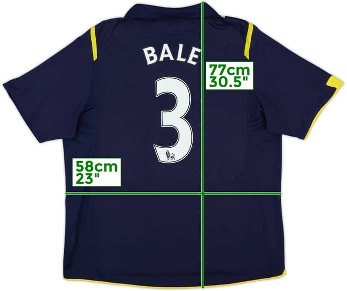 2009-10 Tottenham Away Shirt Bale #3 - 8/10 - (XL)