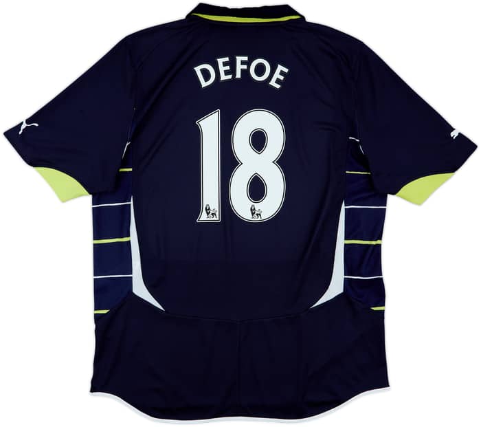 2010-11 Tottenham Third Shirt Defoe #18 - 8/10 - (XL)