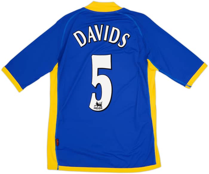2005-06 Tottenham Away Shirt Davids #5 - 7/10 - (XL)