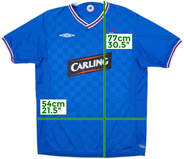 2009-10 Rangers Home Shirt - 6/10 - (L)