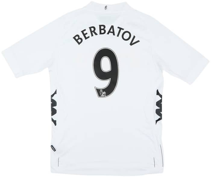 2012-13 Fulham Home Shirt Berbatov #9 - 10/10 - (L)