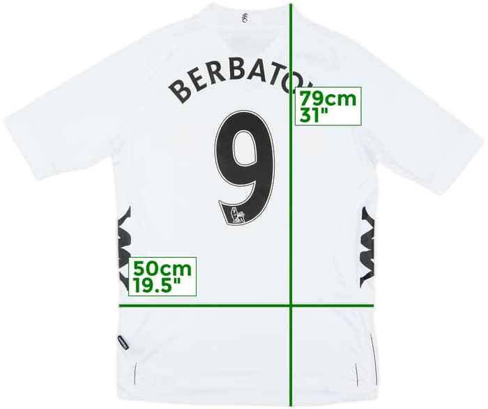 2012-13 Fulham Home Shirt Berbatov #9 - 10/10 - (L)