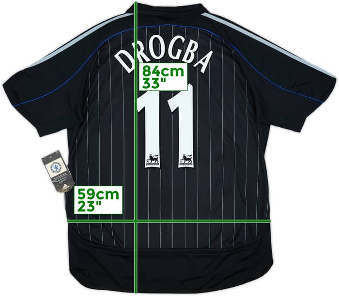 2006-07 Chelsea Third Shirt Drogba #11 (XL)