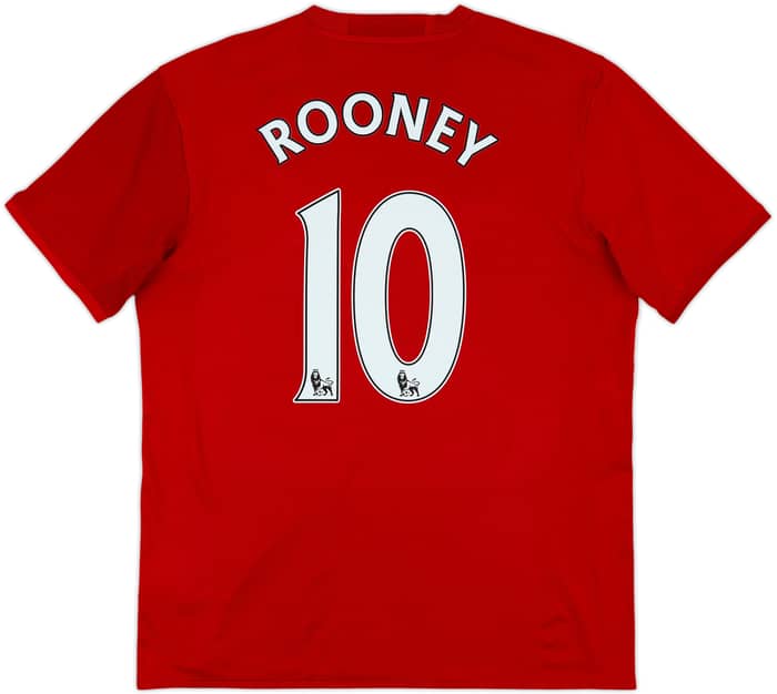 2016-17 Manchester United Home Shirt Rooney #10 - 5/10 - (M)