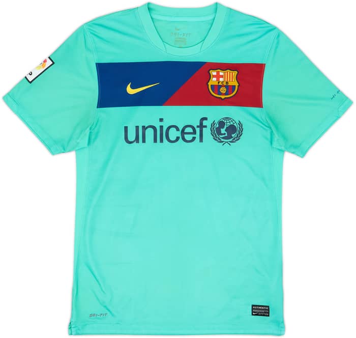 2010-11 Barcelona Away Shirt David Villa #7 - 6/10 - (S)