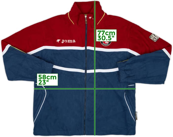 2003-05 Charlton Joma Fleece Track Jacket - 7/10 - (M)