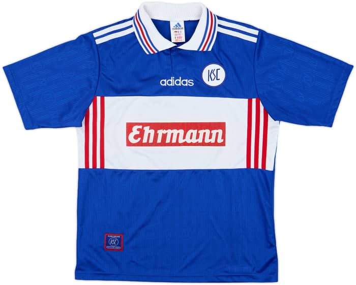 1997-98 Karlsruhe Away Shirt #10 - 8/10 - (XL.Boys)