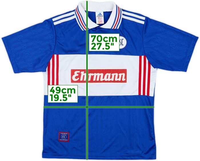 1997-98 Karlsruhe Away Shirt #10 - 8/10 - (XL.Boys)