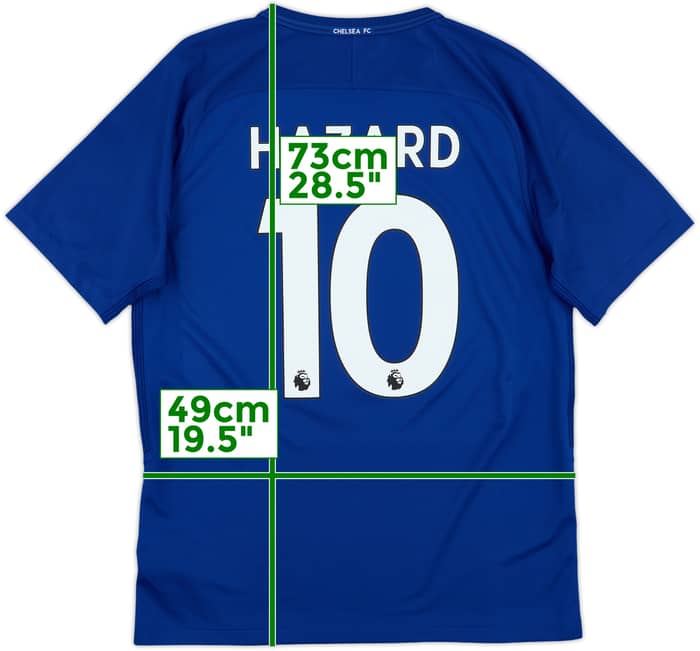 2017-18 Chelsea Home Shirt Hazard #10 - 9/10 - (M)