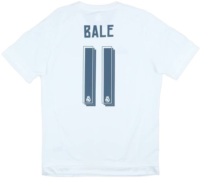 2015-16 Real Madrid Home Shirt Bale #11 - 8/10 - (L)