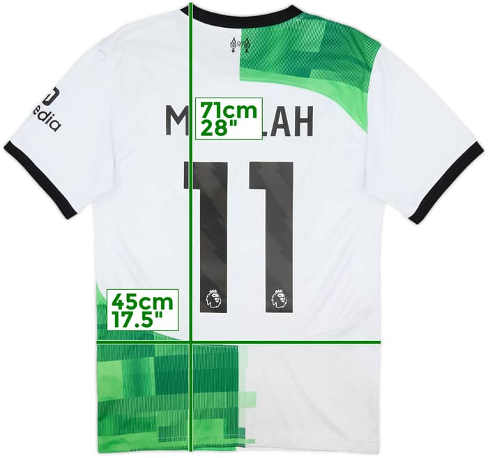 2023-24 Liverpool Away Shirt M.Salah #11 - 6/10 - (S)