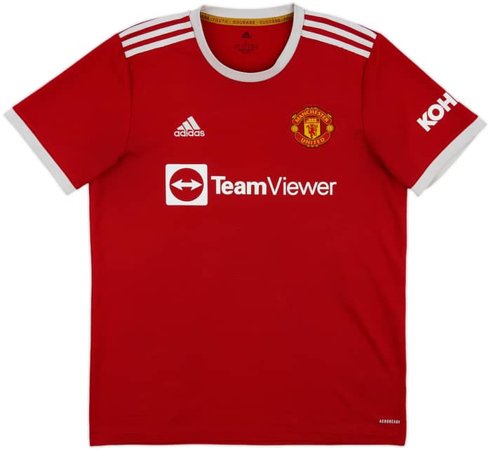 2021-22 Manchester United Home Shirt Ronaldo #7 - 6/10 - (L)