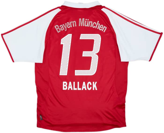 2003-04 Bayern Munich Home Shirt Ballack #13 - 6/10 - (L)