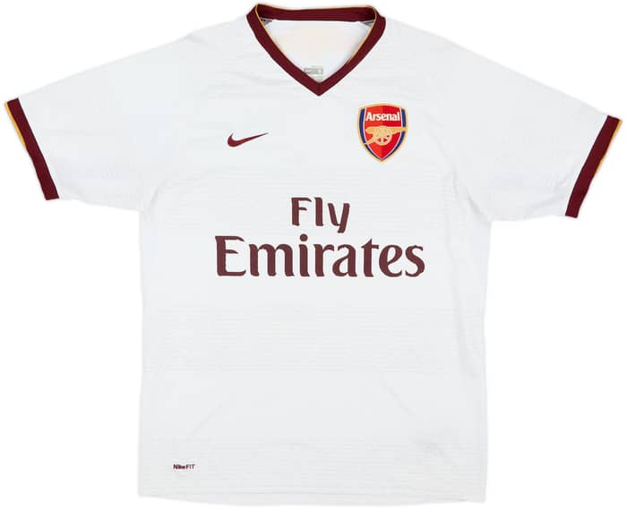 2007-08 Arsenal Away Shirt Fabregas #4 - 6/10 - (S)