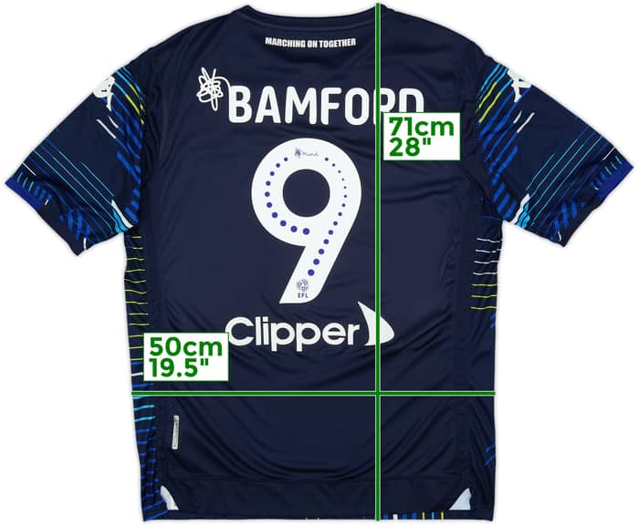 2018-19 Leeds United Away Shirt Bamford #9 - 6/10 - (M)