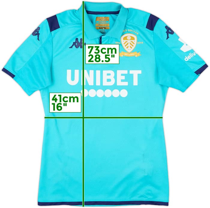2019-20 Leeds United Centenary Kappa Polo Shirt - 7/10 - (M)