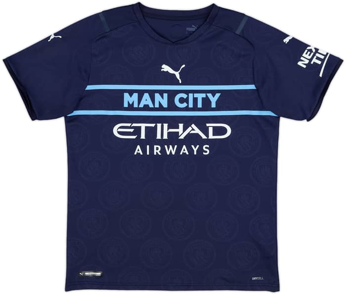 2021-22 Manchester City Third Shirt De Bruyne #17 - 8/10 - (M)