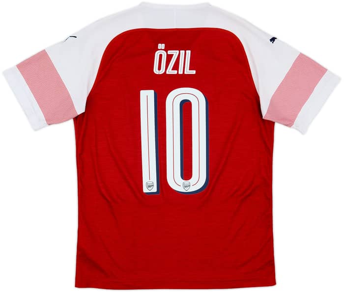 2018-19 Arsenal Home Shirt Ozil #10 - 8/10 - (M)