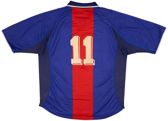 2000-01 Paris Saint-Germain Home Shirt #11 - 5/10 - (XL)