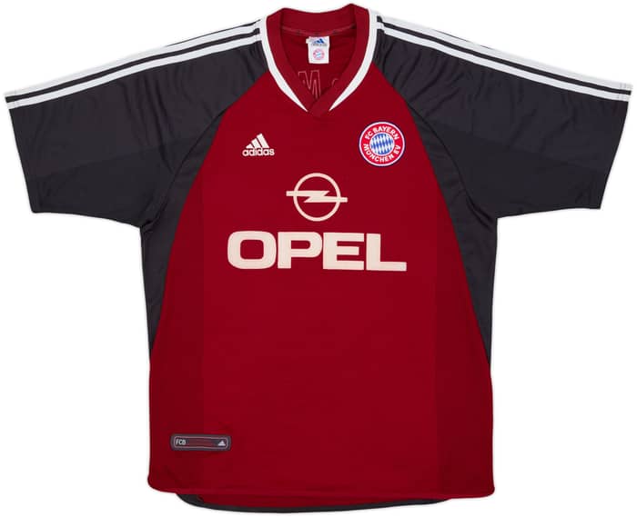 2001-02 Bayern Munich Home Shirt Kuffour #4 - 8/10 - (L)