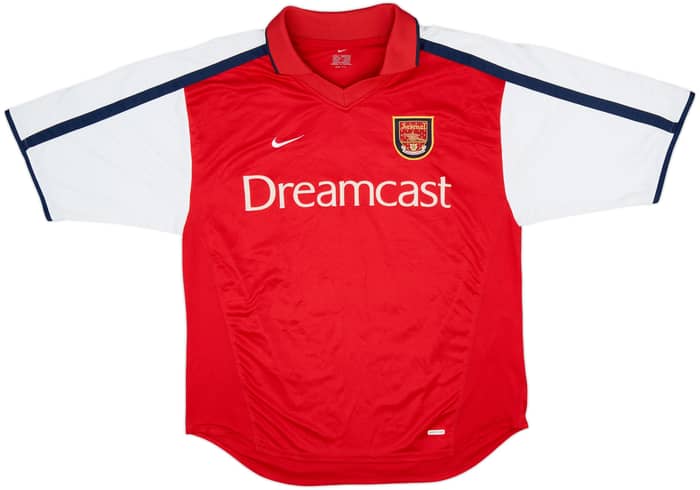 2000-02 Arsenal Home Shirt Henry #14 - 8/10 - (L)