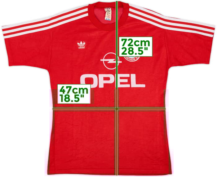 1989-91 Bayern Munich Home Shirt - 9/10 - (M)