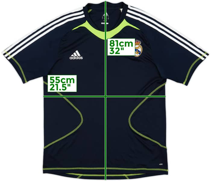 2010-11 Real Madrid adidas Formotion Training Shirt - 8/10 - (L)