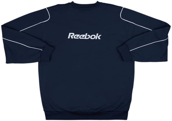2003-04 Manchester City Reebok Sweat Top - 8/10 - (XL)