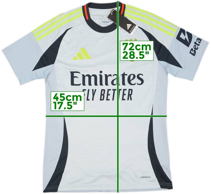 2024-25 Benfica Third Shirt (S)