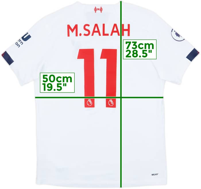 2019-20 Liverpool Away Shirt Salah #11 - 6/10 - (M)