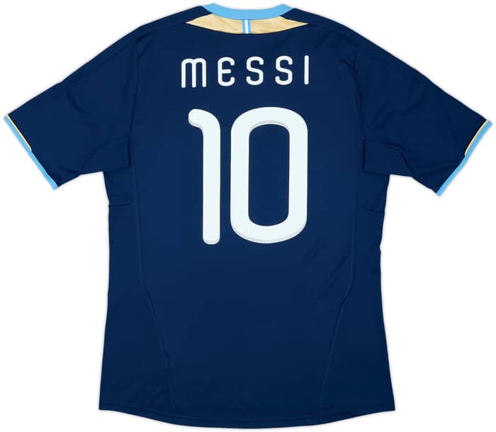 2011-13 Argentina Maillot extérieur Messi #10 - 7/10 - (M)