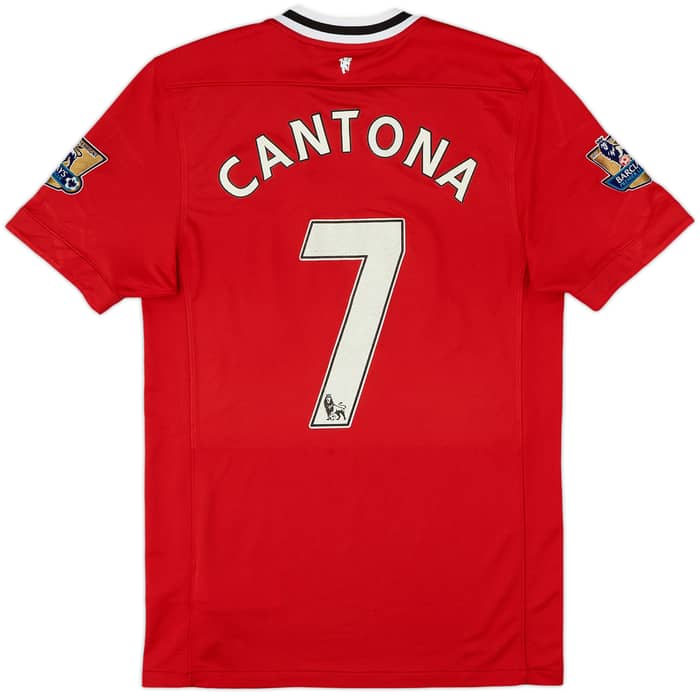 2011-12 Manchester United Home Shirt Cantona #7 - 6/10 - (S)