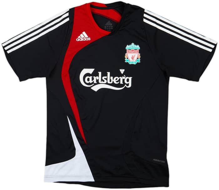 2007-08 Liverpool adidas Training Shirt - 7/10 - (S)