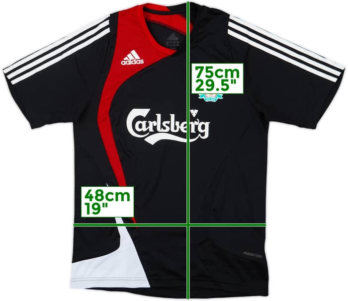 2007-08 Liverpool adidas Training Shirt - 7/10 - (S)