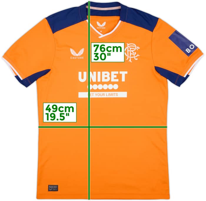 2022-23 Rangers Third Shirt - 10/10 - (M)