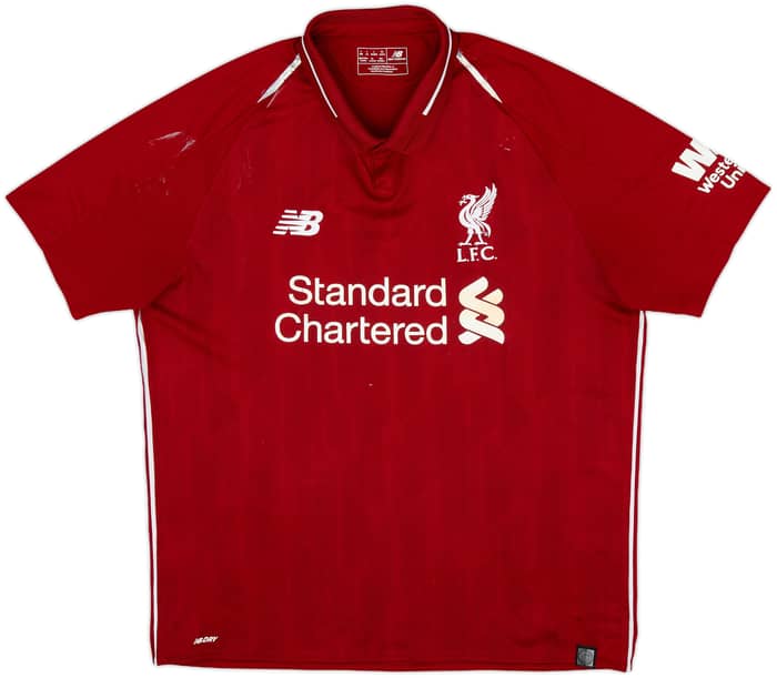 2018-19 Liverpool Home Shirt - 4/10 - (L)