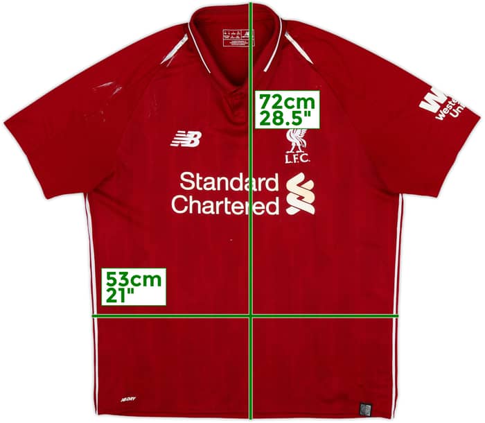 2018-19 Liverpool Home Shirt - 4/10 - (L)