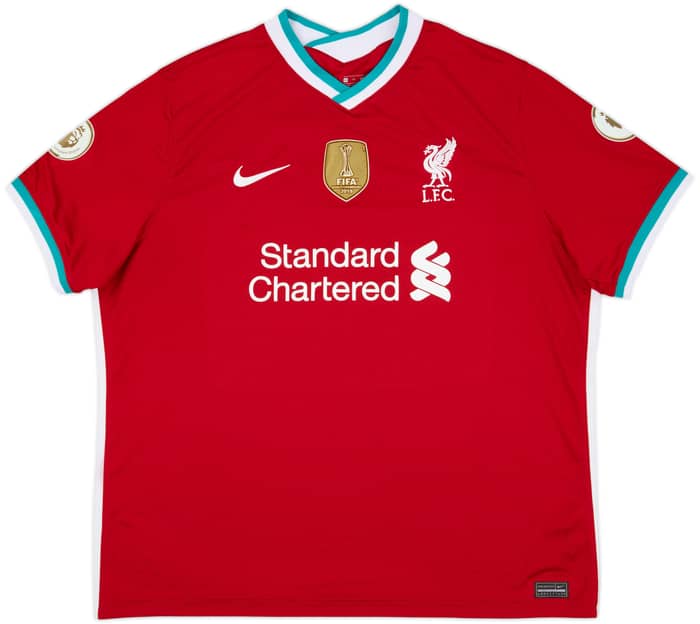 2020-21 Liverpool 'Champions' Home Shirt - 9/10 - (XXL)