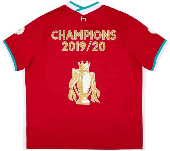 2020-21 Liverpool 'Champions' Home Shirt - 9/10 - (XXL)