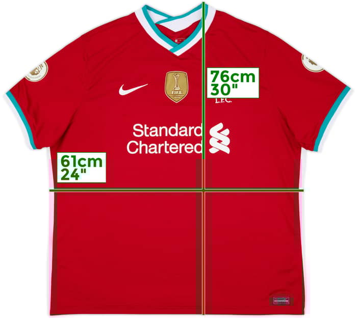 2020-21 Liverpool 'Champions' Home Shirt - 9/10 - (XXL)