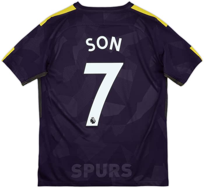 2017-18 Tottenham Third Shirt Son #7 - 8/10 - (XL.Boys)