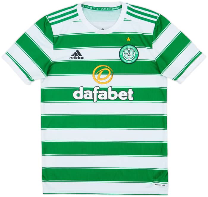 2021-22 Celtic Home Shirt - 6/10 - (S)