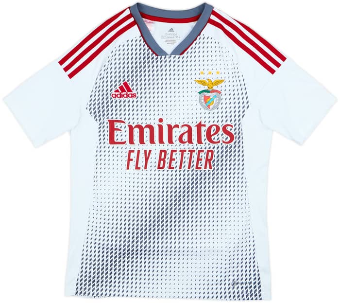2022-23 Benfica Third Shirt - 7/10 - (L.Boys)