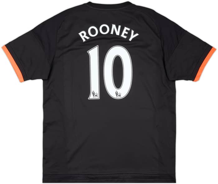 2015-16 Manchester United Third Shirt Rooney #10 - 6/10 - (XL)