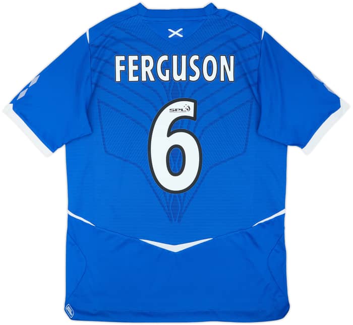2008-09 Rangers Home Shirt Ferguson #6 - 5/10 - (L)