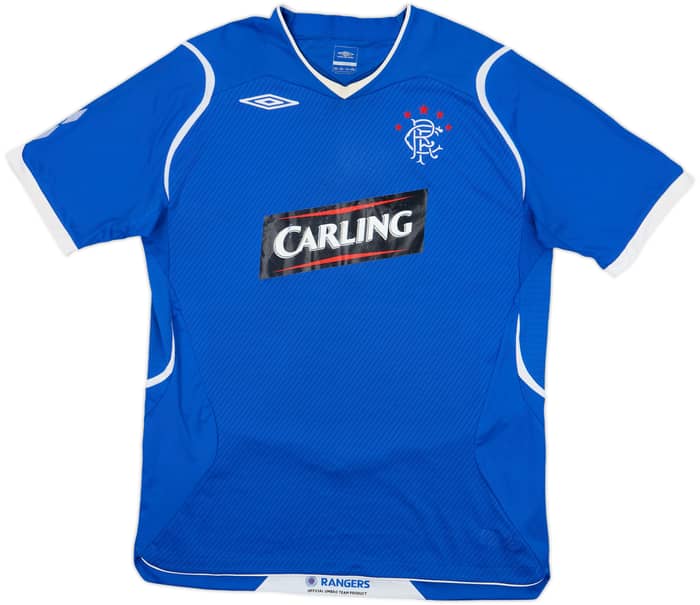 2008-09 Rangers Home Shirt - 6/10 - (L)