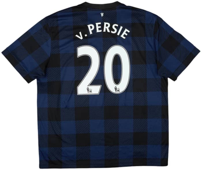 2013-14 Manchester United Away Shirt V.Persie #20 - 8/10 - (XL)