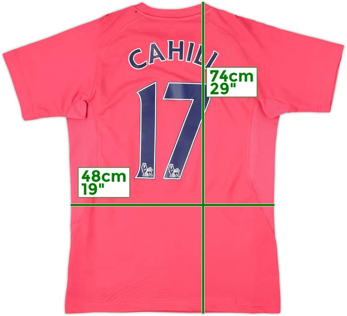 2010-11 Everton Away Shirt Cahill #17 - 6/10 - (S)